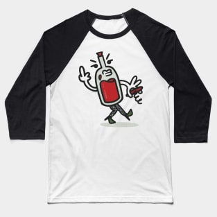 Wine Wench Baseball T-Shirt